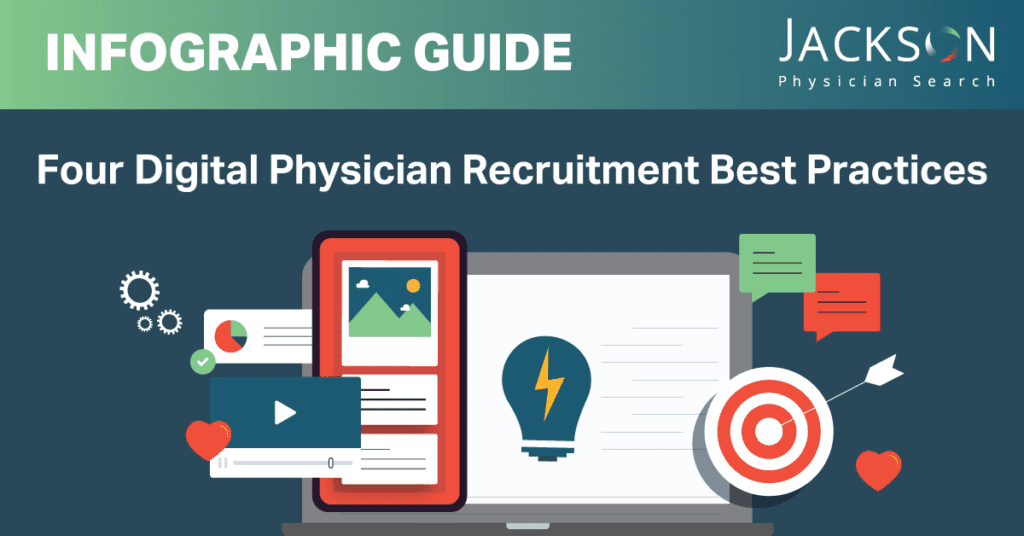 [Infographic Guide] Four Digital Physician Recruitment Best Practices