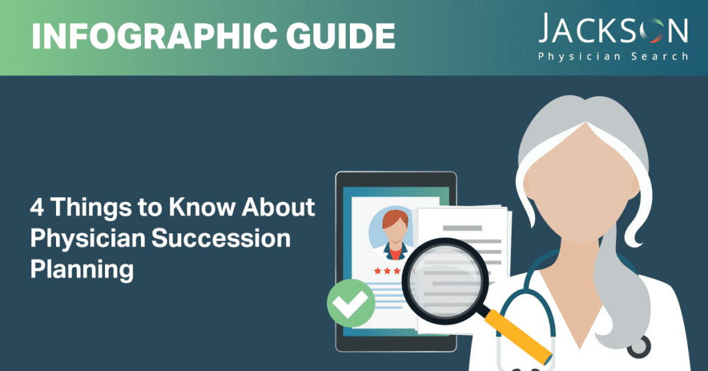 [Infographic Guide] 4 Things to Know About Physician Succession Planning