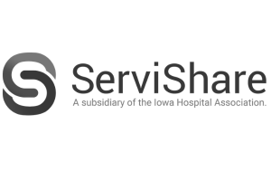 Servishare Iowa Hospital Association logo