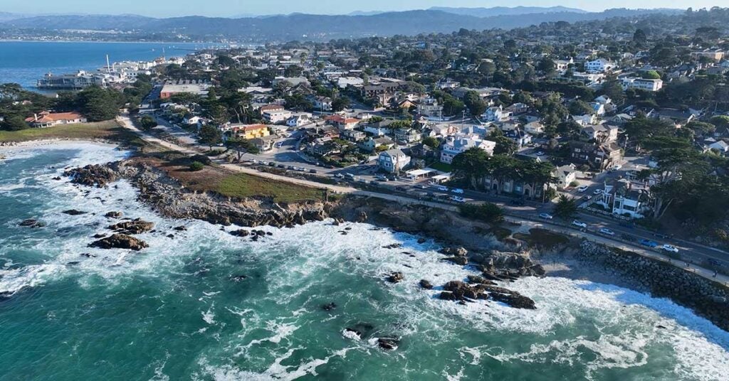 Monterey coast